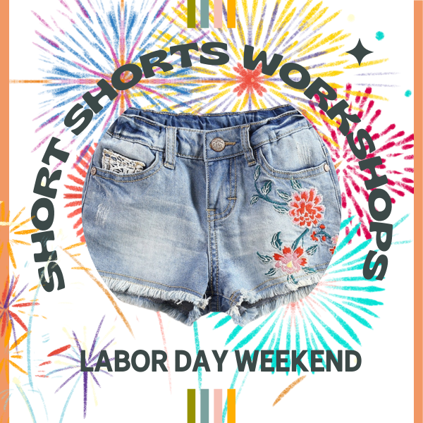 Labor Day workshops with click through for more information