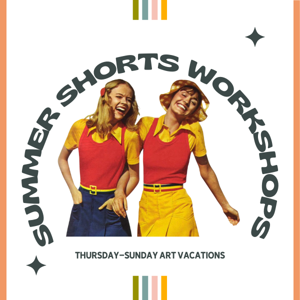 summer shorts workshop logo with click through for more information
