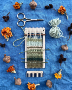 Weaving and Dyeing with foraged Color image