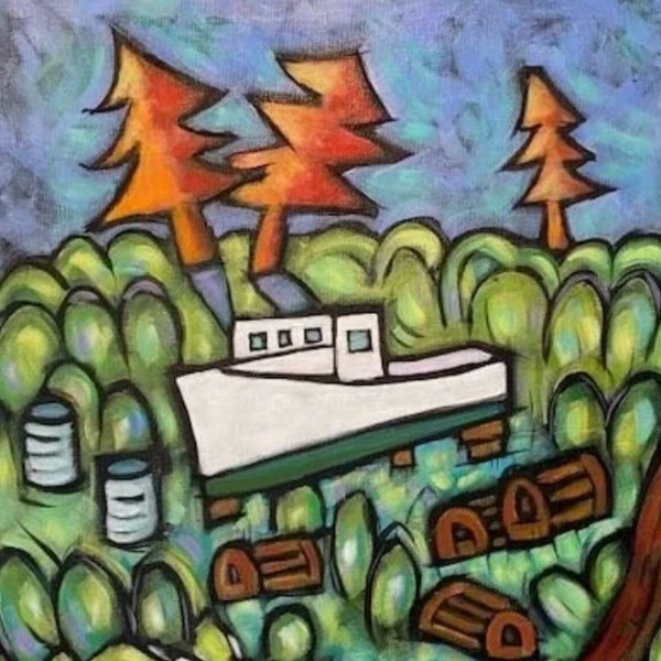 Kristine Biegel Detail for Touchstones Retreat