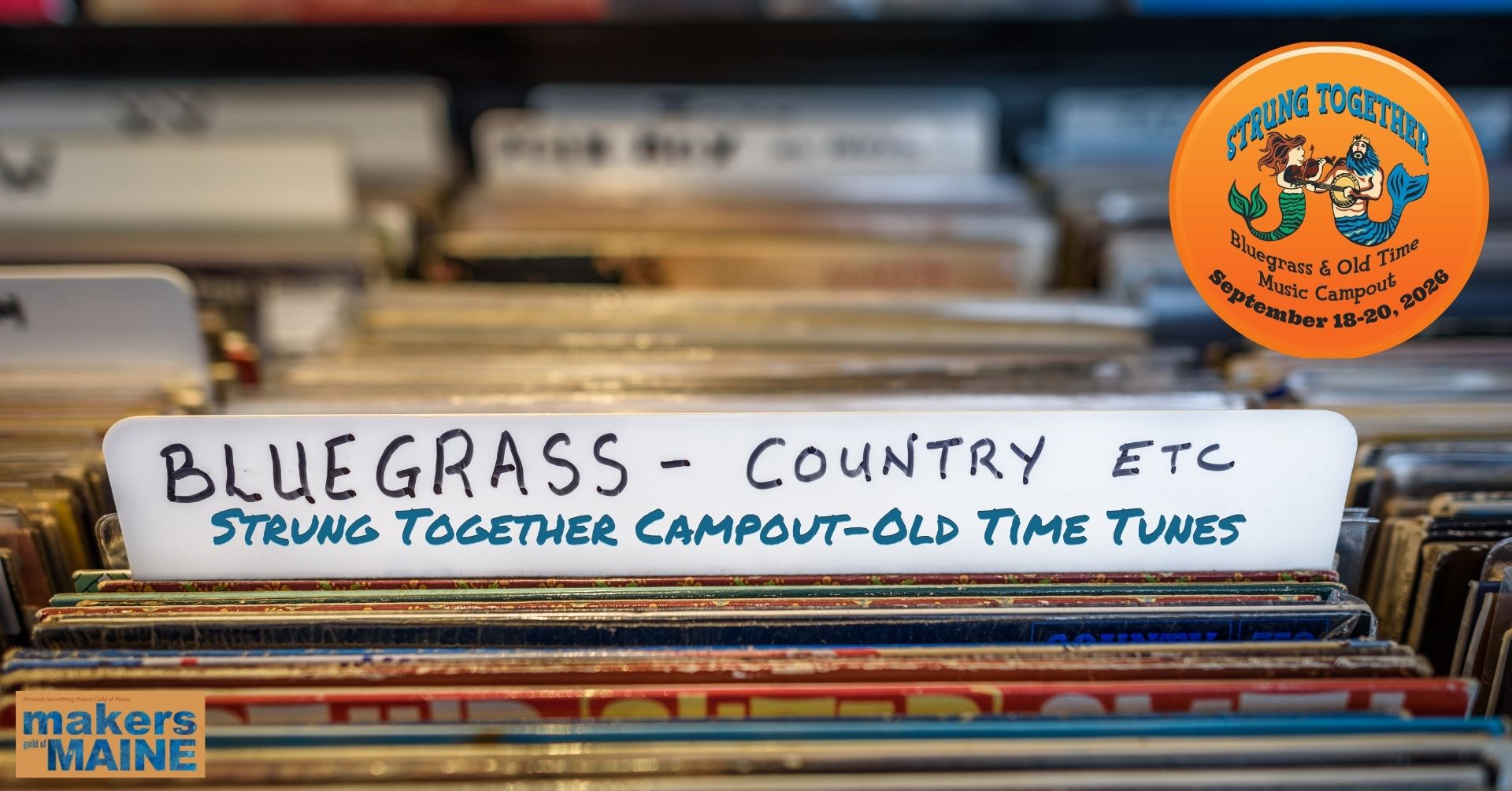 Strung Together is a Maine folk music weekend and string band gathering focused on traditional tunes, jam sessions, and time together on the coast.