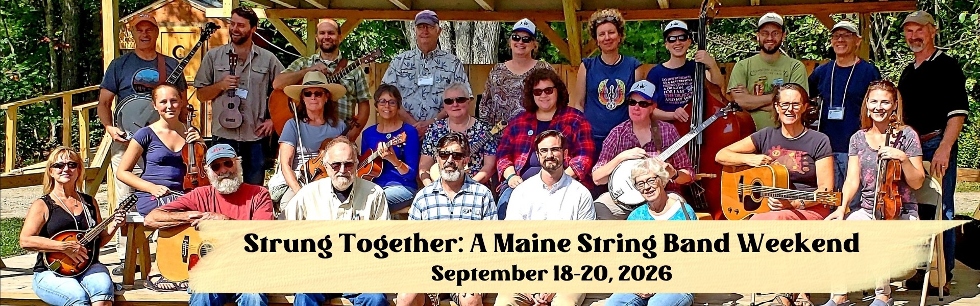 Strung Together Music Campout, September 18-20th, 2026